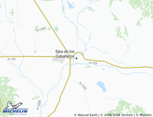 Mappa MICHELIN Ejea de los Caballeros - ViaMichelin