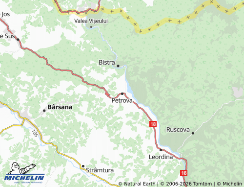 Mappa MICHELIN Petrova - ViaMichelin