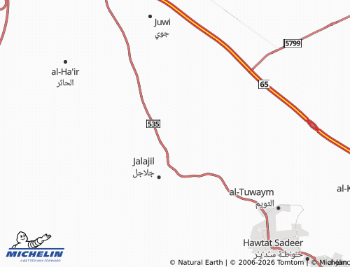MICHELIN King Faisal map - ViaMichelin