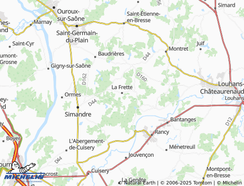 Mapa MICHELIN La Frette - ViaMichelin