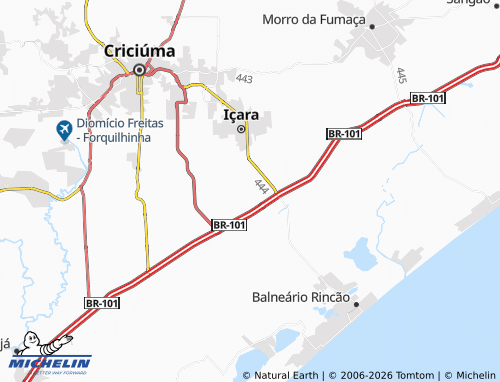 Carte MICHELIN Aurora - ViaMichelin