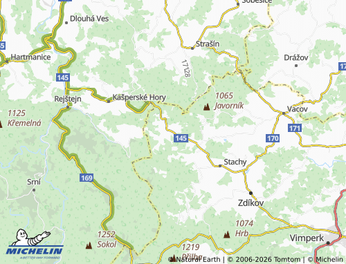 Kaart MICHELIN Nicov - ViaMichelin