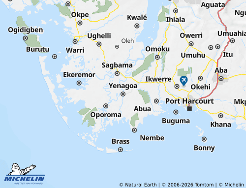 Mappa MICHELIN Bayelsa - ViaMichelin