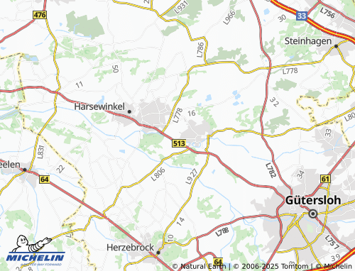 MICHELIN Austermann map - ViaMichelin
