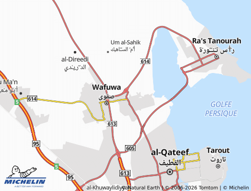 MICHELIN Al Manar map - ViaMichelin