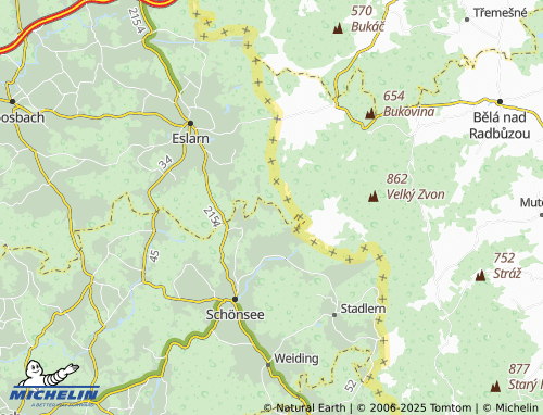 Carte MICHELIN Polster - ViaMichelin