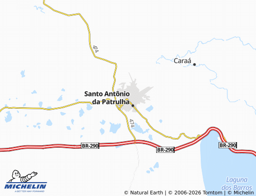 Carte MICHELIN Centro - ViaMichelin