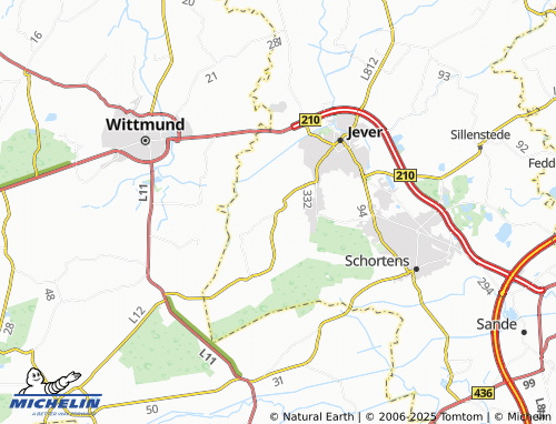 MICHELIN Cleverns map - ViaMichelin