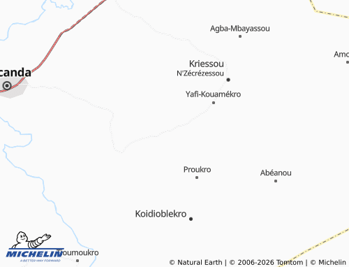 MICHELIN-Landkarte Maounou - ViaMichelin