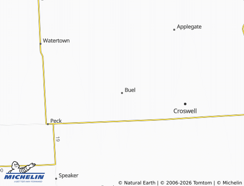 Carte MICHELIN Buel - ViaMichelin