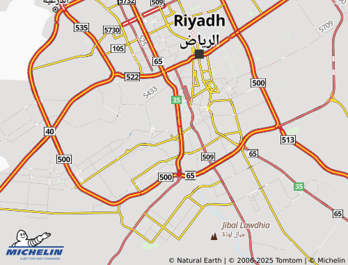 MICHELIN Al Shumaisi Dist map - ViaMichelin