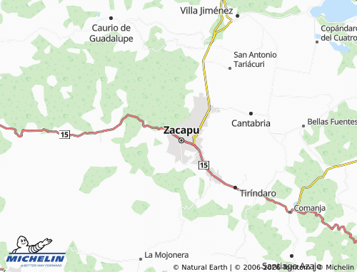 Mapa MICHELIN García Padilla - ViaMichelin