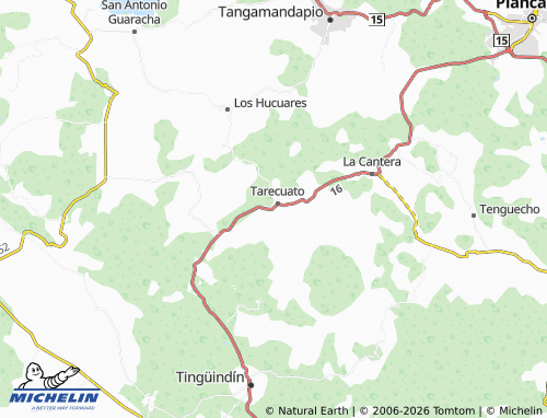Mapa MICHELIN Chico - ViaMichelin