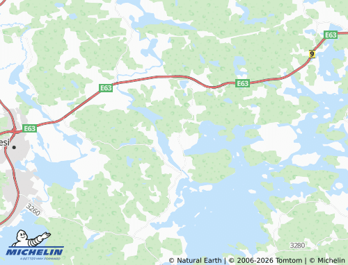 MICHELIN Hoivala map - ViaMichelin