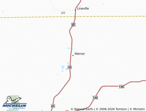 Mapa MICHELIN Mercer - ViaMichelin