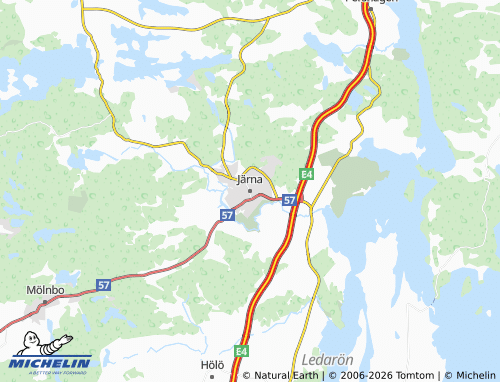 Mappa MICHELIN Järna - ViaMichelin