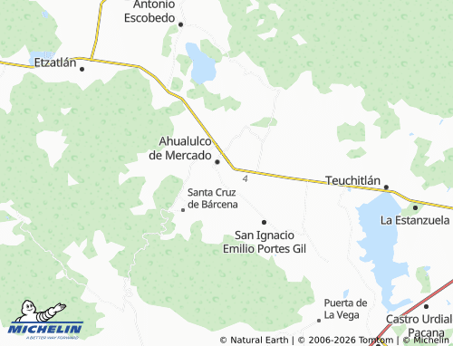 MICHELIN 5 de Mayo map - ViaMichelin