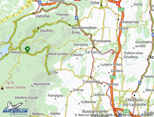 MICHELIN-Landkarte Chevilly - ViaMichelin