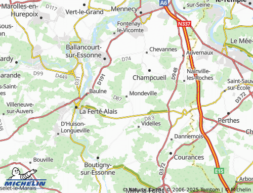 MICHELIN Mondeville map - ViaMichelin