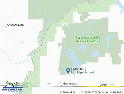 Carte MICHELIN West Marshland - ViaMichelin