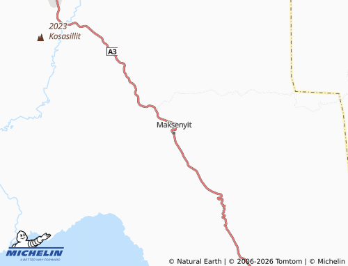 MICHELIN Maksegnit map - ViaMichelin