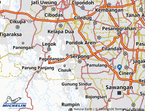 Mapa MICHELIN Sampora - ViaMichelin