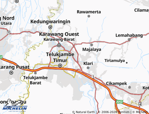 MICHELIN-Landkarte Warungbambu - ViaMichelin