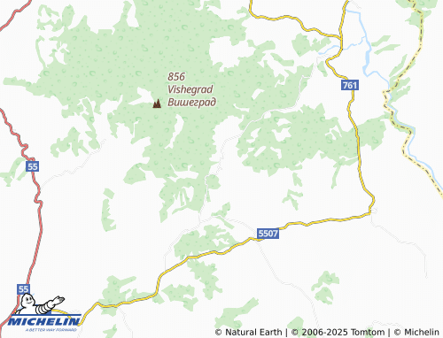 MICHELIN-Landkarte Planinovo - ViaMichelin