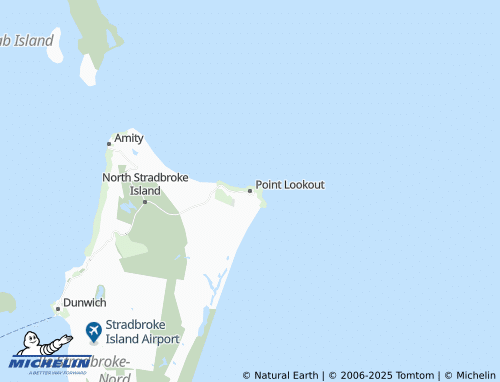 MICHELIN Point Lookout map - ViaMichelin