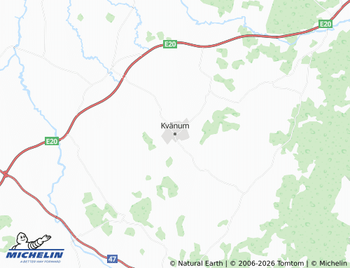 Carte MICHELIN Kvänum - ViaMichelin