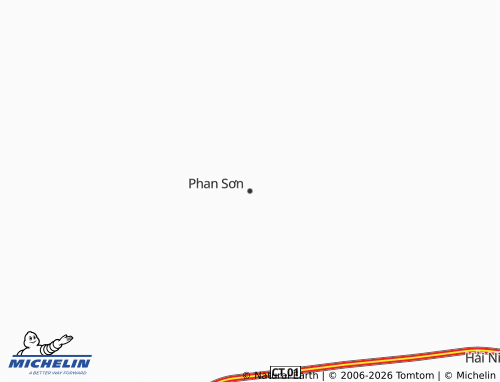 MICHELIN-Landkarte Phan Sơn - ViaMichelin