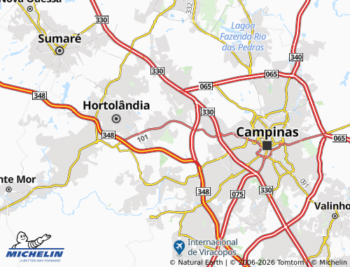 Mapa MICHELIN Parque Fazendinha - ViaMichelin