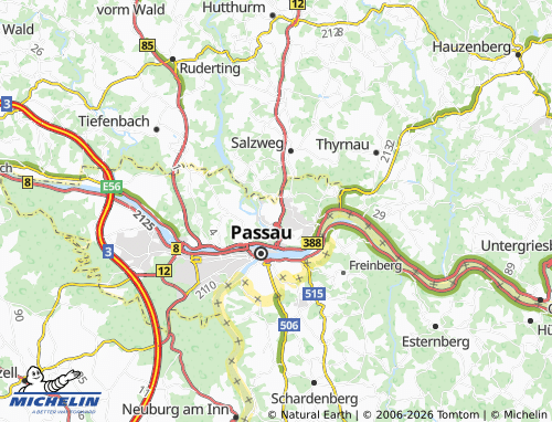 MICHELIN Sieglberg map - ViaMichelin