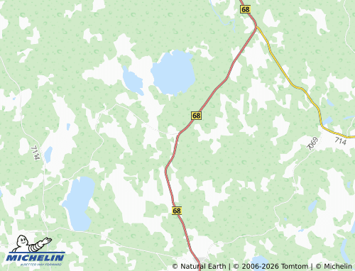 MICHELIN-Landkarte Rantakangas - ViaMichelin