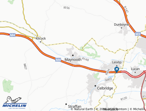 MICHELIN-Landkarte Maynooth - ViaMichelin