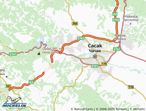 Mapa MICHELIN Parmenac - ViaMichelin