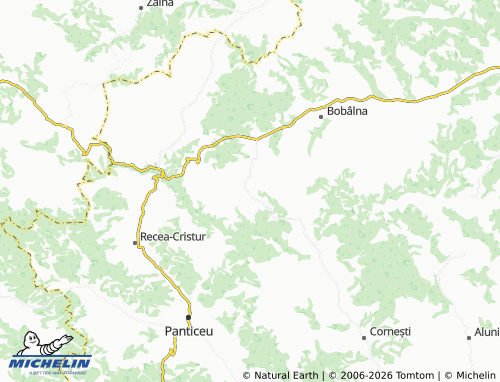 MICHELIN Vâlcelele map - ViaMichelin