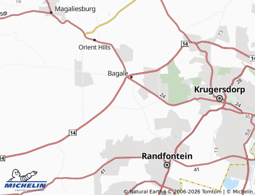 Kaart MICHELIN Battery - ViaMichelin