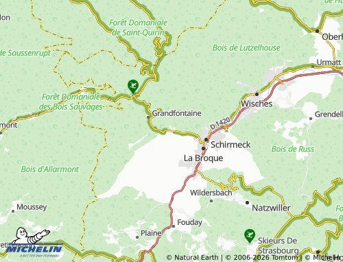 Mapa MICHELIN Wackenbach - ViaMichelin