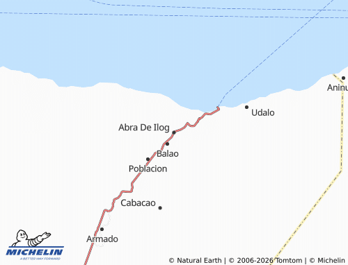 Mappa MICHELIN Abra De Ilog - ViaMichelin