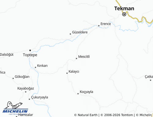 MICHELIN Mescitli map - ViaMichelin