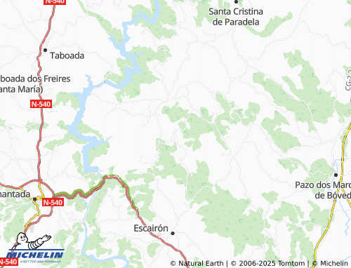 MICHELIN Eirexafeita (San Vicente) map - ViaMichelin