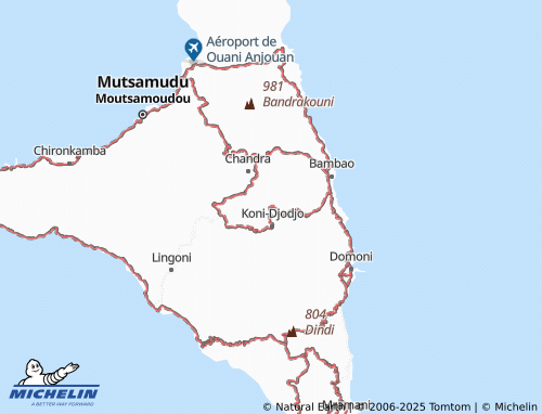 MICHELIN Koni-Ngani map - ViaMichelin