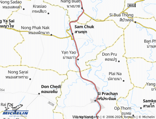 Kaart MICHELIN Yan Yao - ViaMichelin