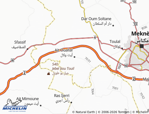 MICHELIN Ayt Walal map - ViaMichelin