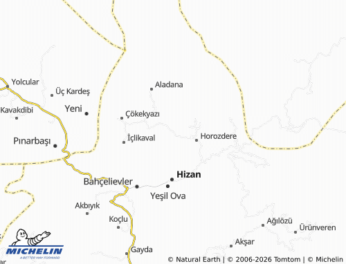 Mappa MICHELIN Süttaşı - ViaMichelin