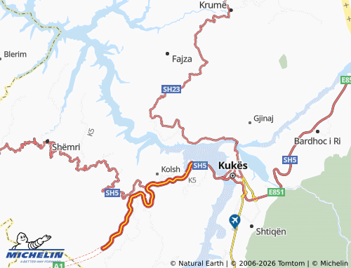Mappa MICHELIN Myç-Has - ViaMichelin