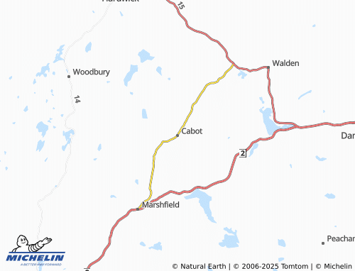 MICHELIN-Landkarte Cabot - ViaMichelin