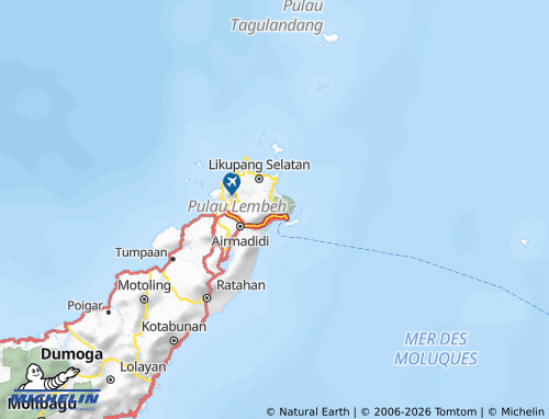 Mappa MICHELIN Bitung - ViaMichelin