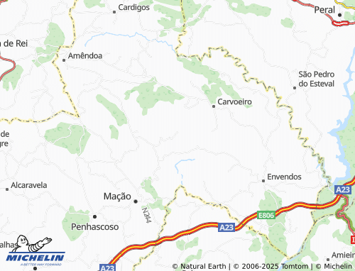 MICHELIN Lameirão map - ViaMichelin